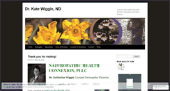 Desktop Screenshot of drkatewiggin.com