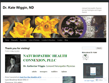 Tablet Screenshot of drkatewiggin.com